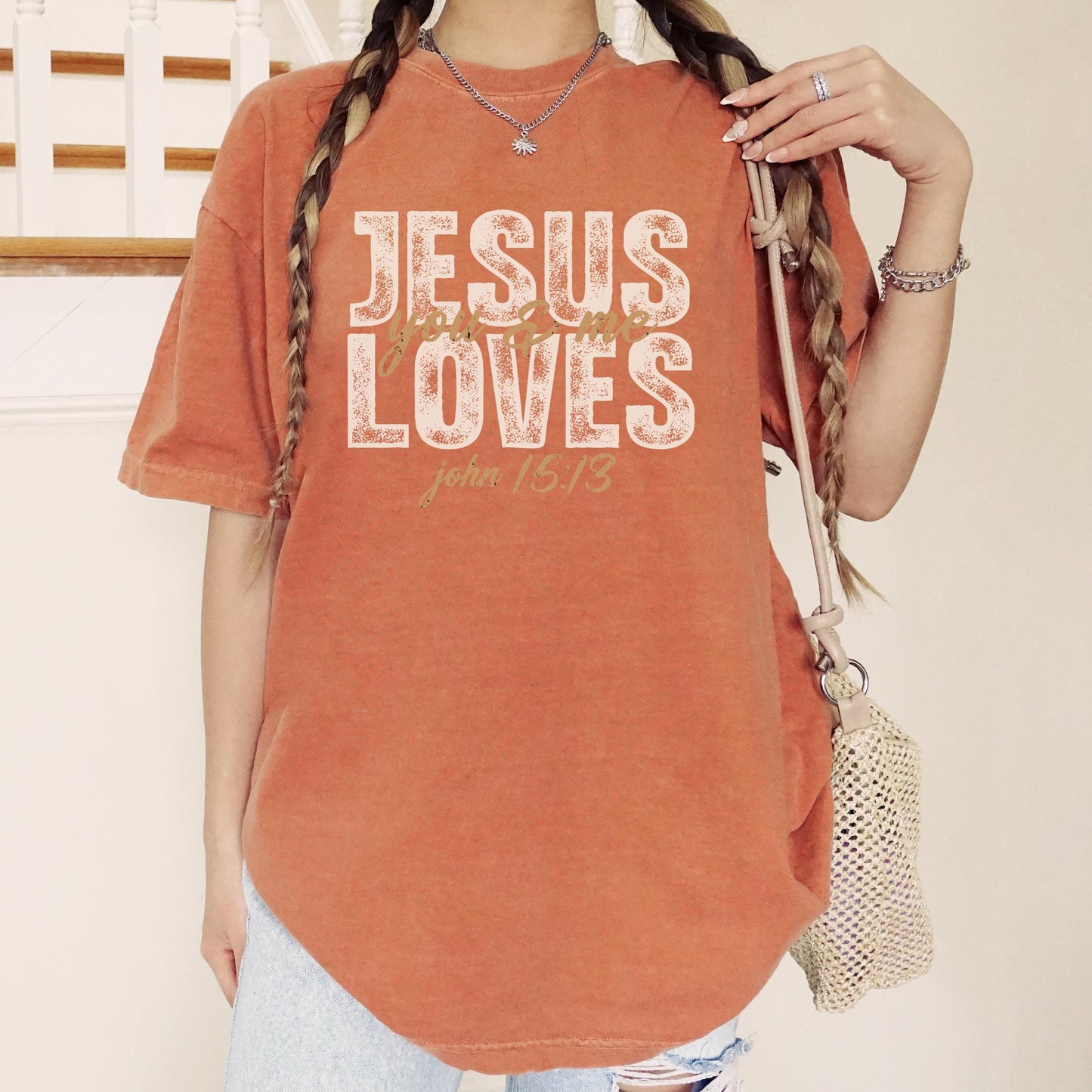 Vintage Jesus Loves You Tee