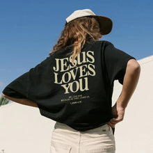 Afbeelding in Gallery-weergave laden, Jesus Loves You T-Shirt
