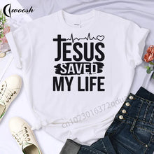 Afbeelding in Gallery-weergave laden, Jesus Saved My Life T-Shirt
