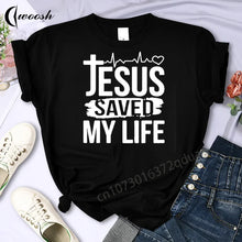 Afbeelding in Gallery-weergave laden, Jesus Saved My Life T-Shirt
