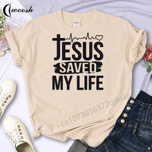 Afbeelding in Gallery-weergave laden, Jesus Saved My Life T-Shirt
