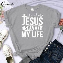 Afbeelding in Gallery-weergave laden, Jesus Saved My Life T-Shirt
