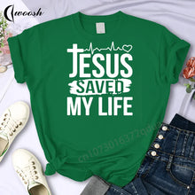 Afbeelding in Gallery-weergave laden, Jesus Saved My Life T-Shirt
