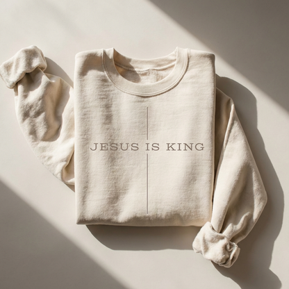 Jesus Is King Sweater