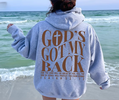 God's Got My Back Hoodie V