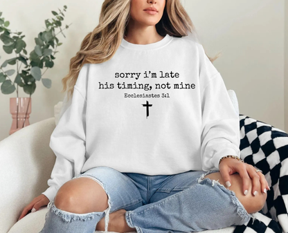 Sorry I'm Late Sweater