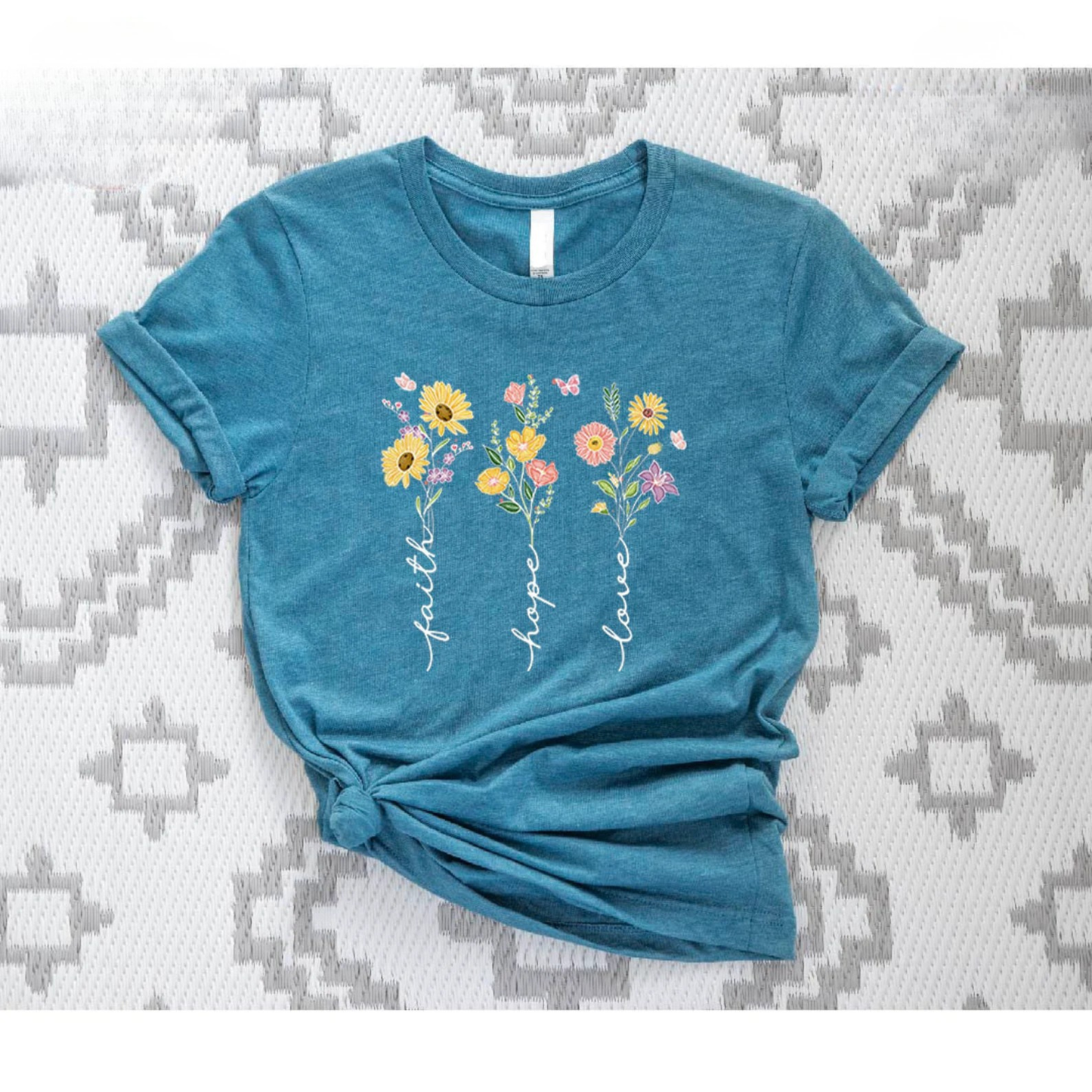 Floral Christian T-Shirt
