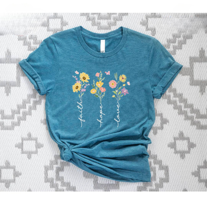 Floral Christian T-Shirt