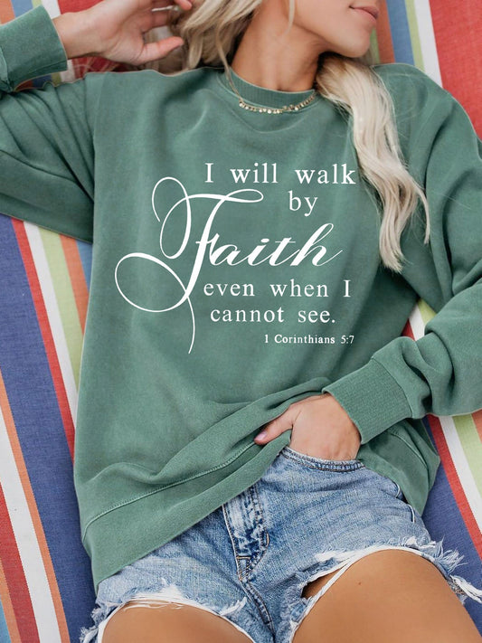 Walk By Faith Sweater