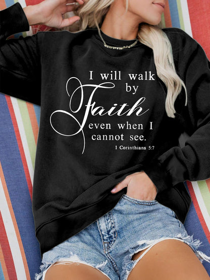 Walk By Faith Sweater