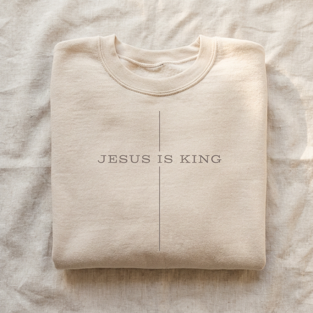 Jesus Is King Sweater