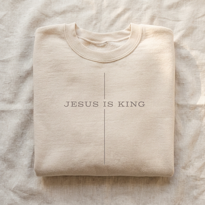 Jesus Is King Sweater