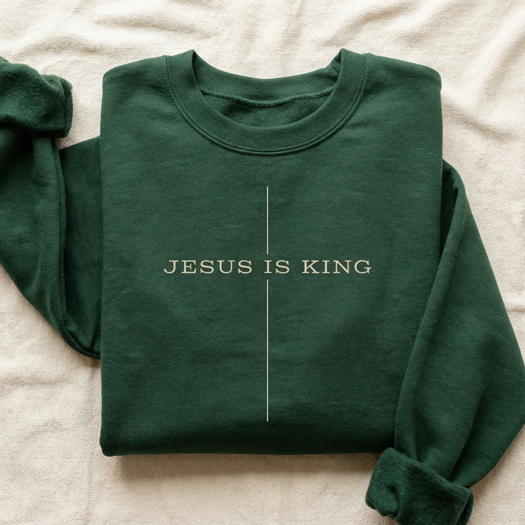 Jesus Is King Sweater