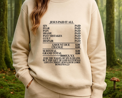 Jesus Paid It All Tee