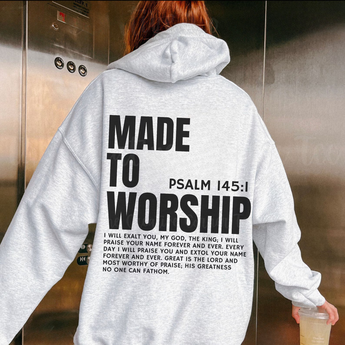 Made To Worship Christian Hoodie