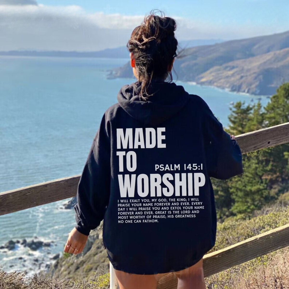 Made To Worship Christian Hoodie
