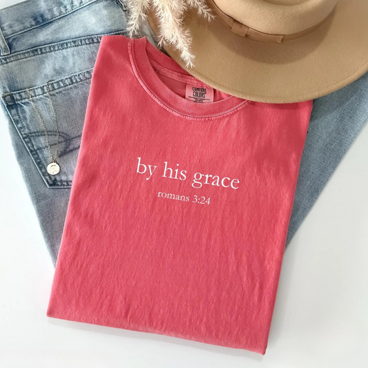 By His Grace Tee V4