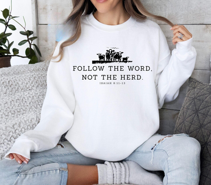 Follow The Word Sweater
