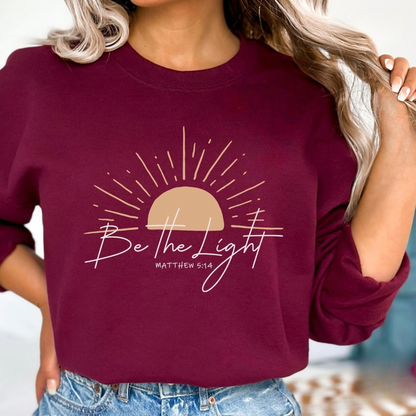 Be The Light Sweater New V12