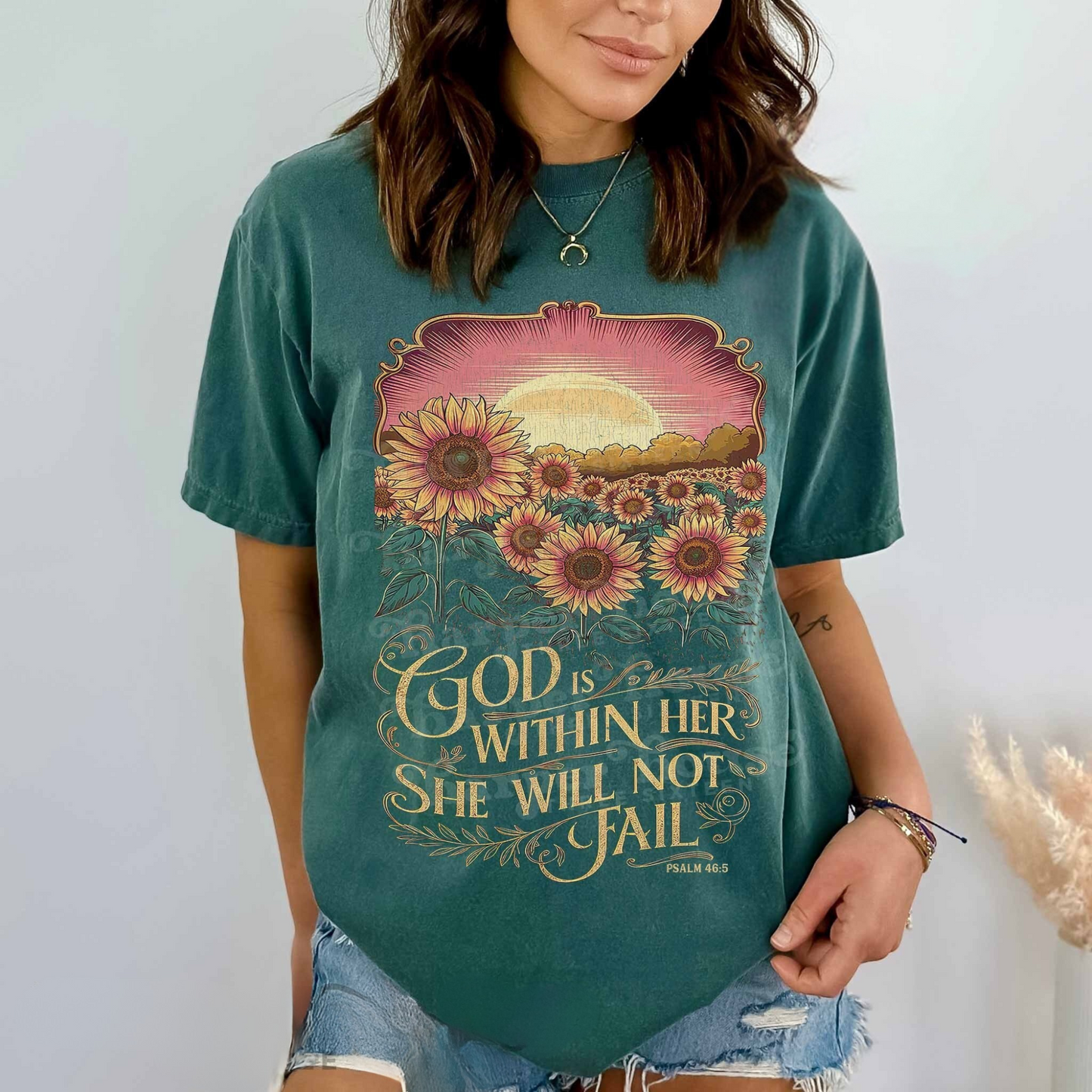 God Is Within Her V3 Tee