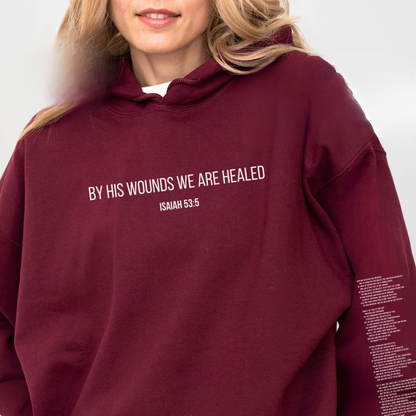 Isaiah 53:5 Hoodie V1