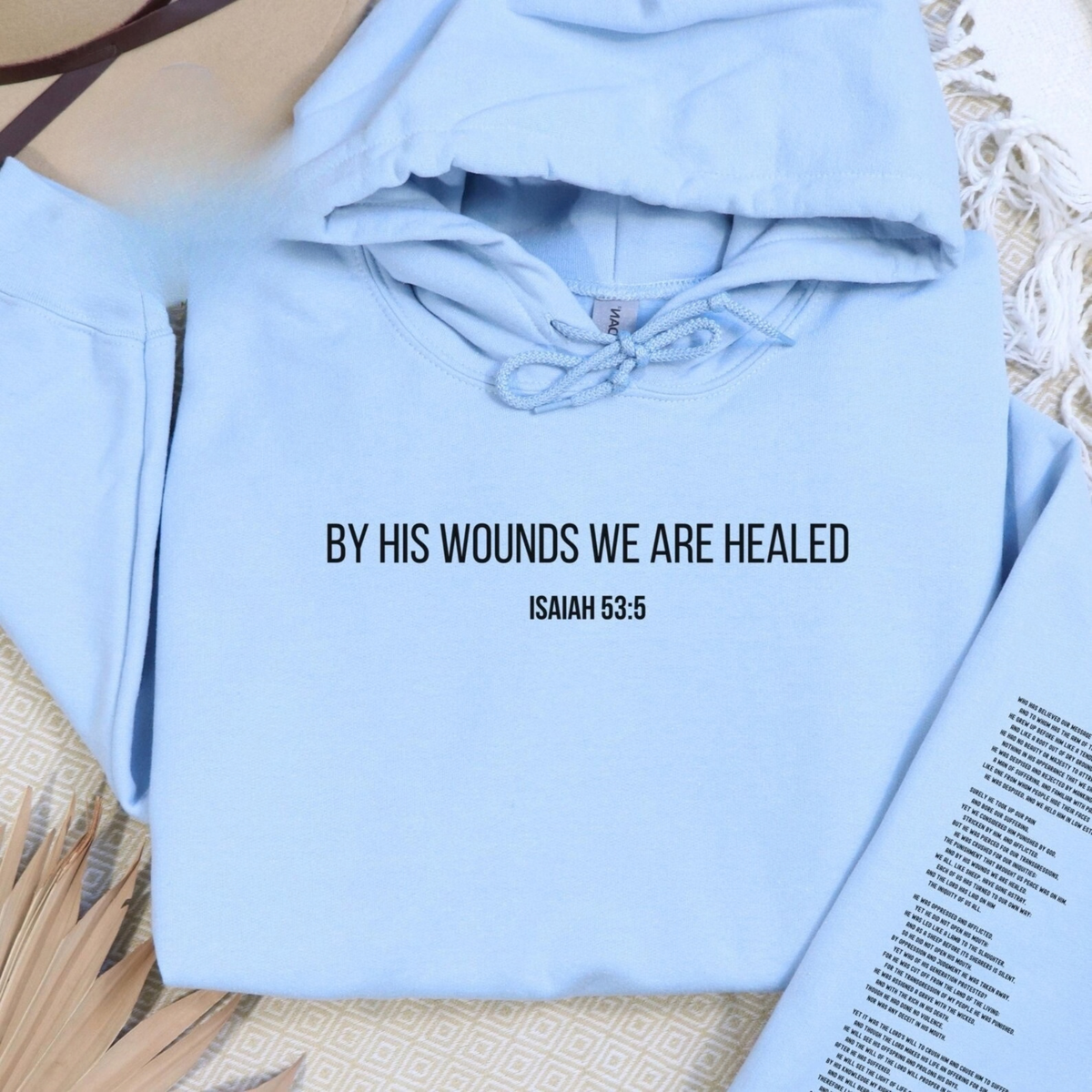 Isaiah 53:5 Hoodie V1