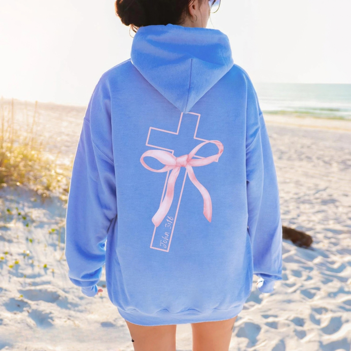 Christian Cross Hoodie V15