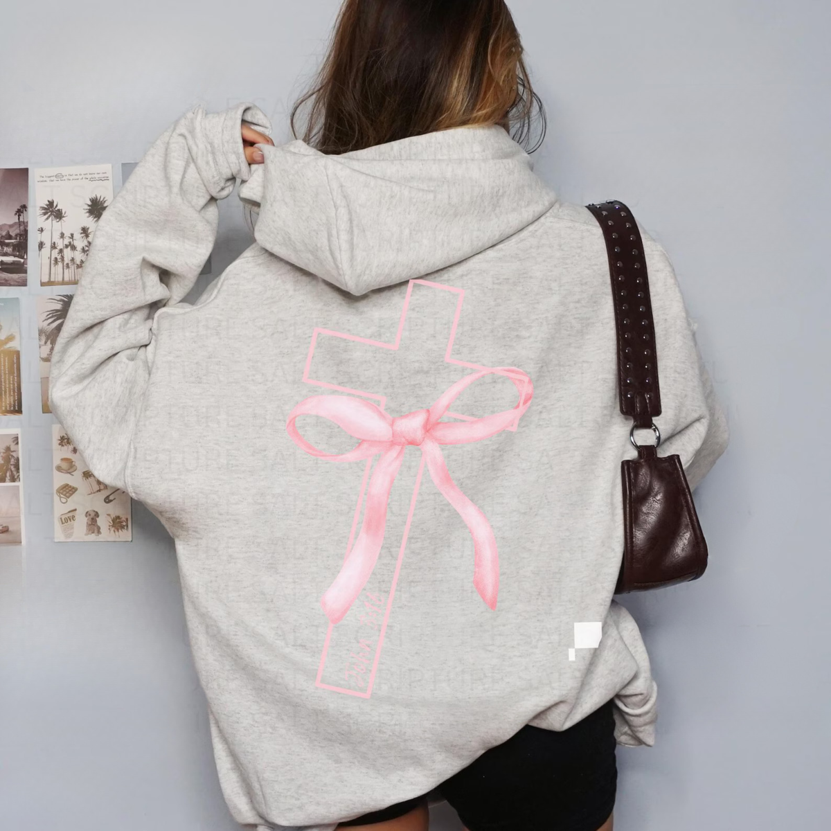 Christian Cross Hoodie V15