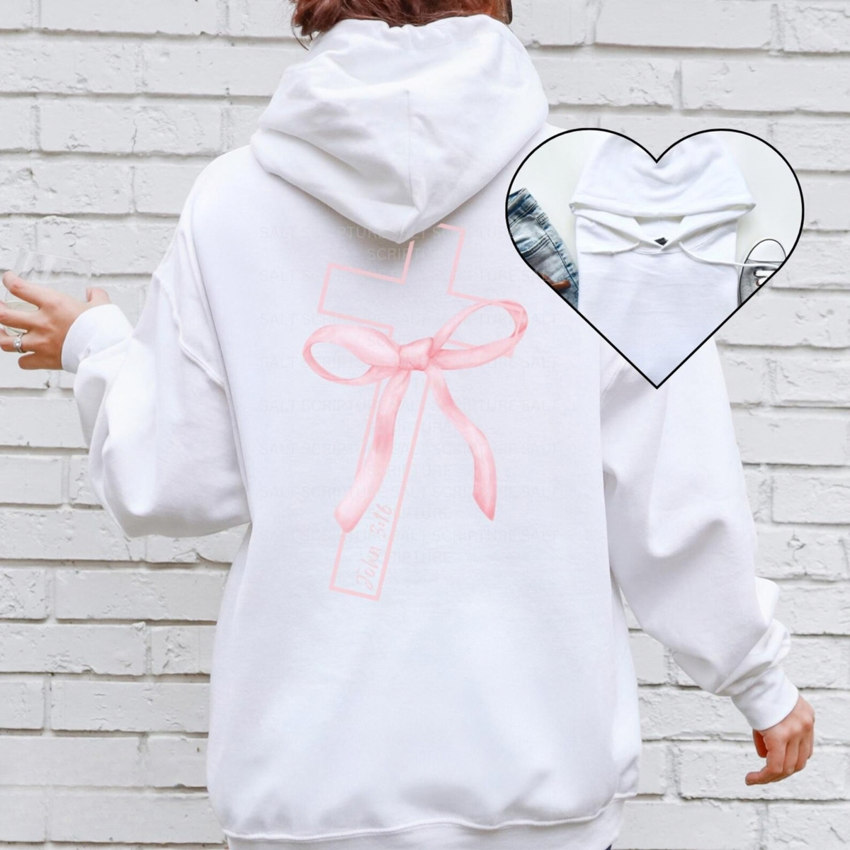 Christian Cross Hoodie V15