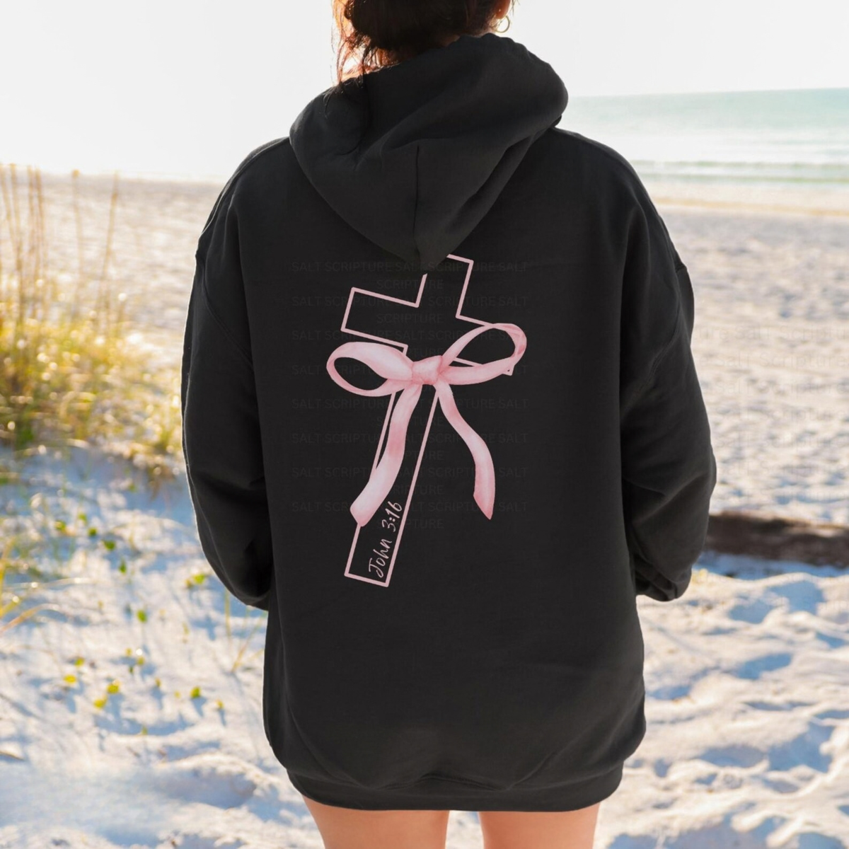 Christian Cross Hoodie V15