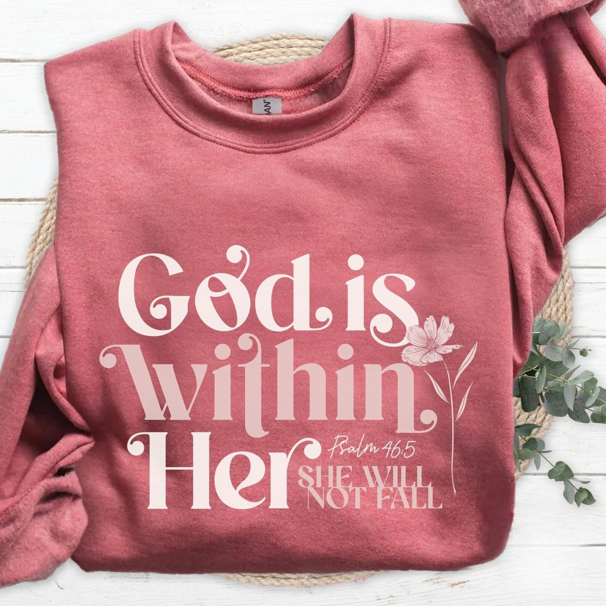 The God Is Within Her Sweatshirt