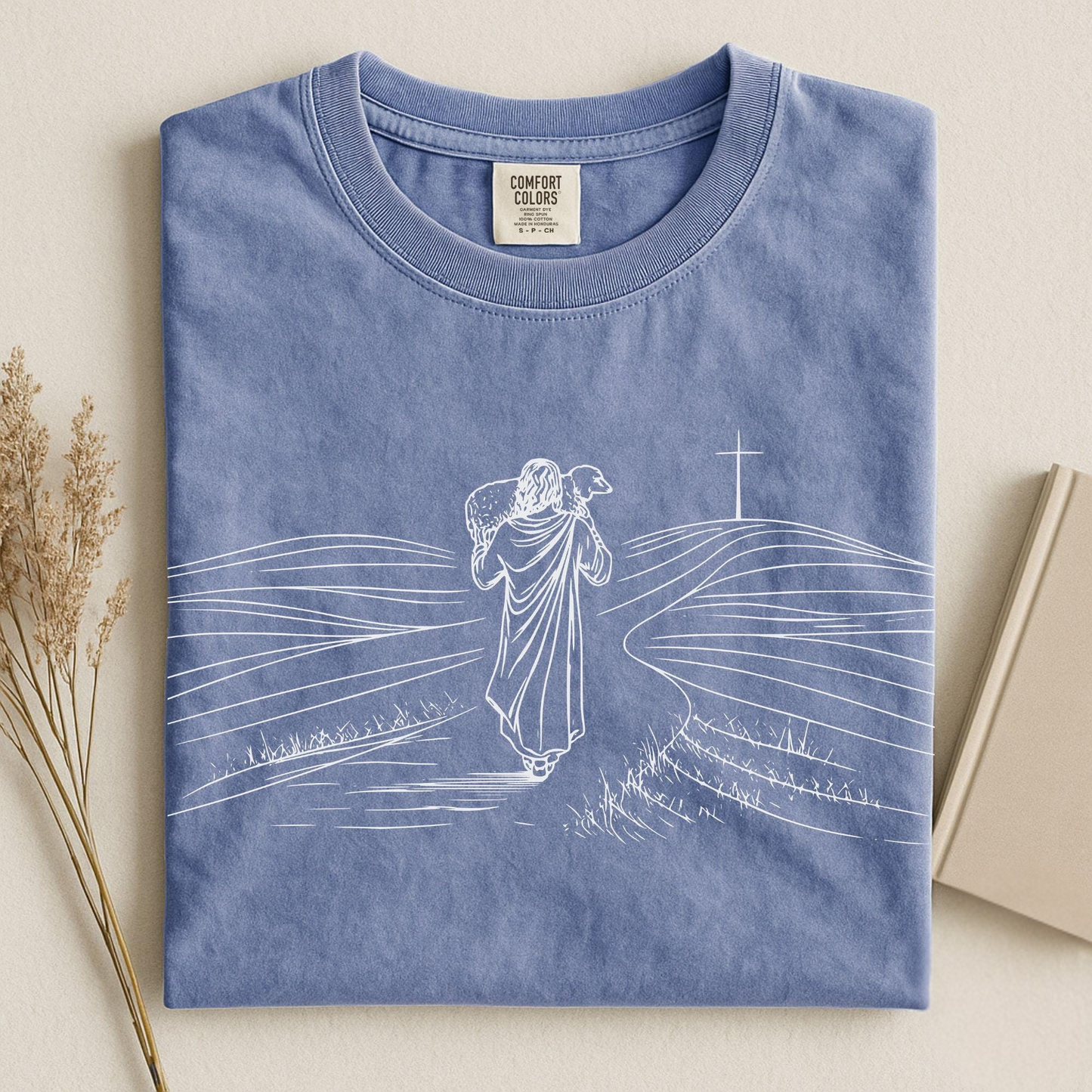 Jesus Holding Sheep Shirt