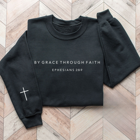 By Grace Through Faith Sweater