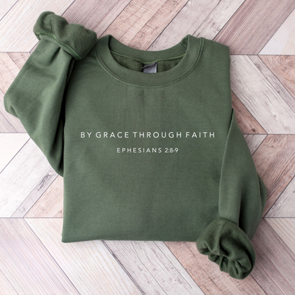By Grace Through Faith Sweater