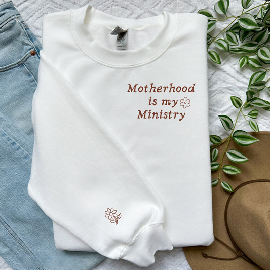 Motherhood Is My Ministry Sweater V2