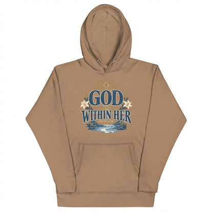 God Is Within Her Christian Hoodie