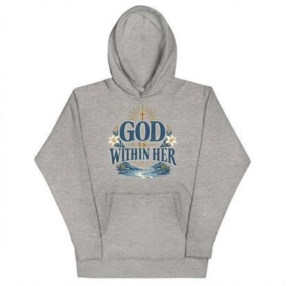 God Is Within Her Christian Hoodie