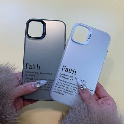 Faith iPhone Case
