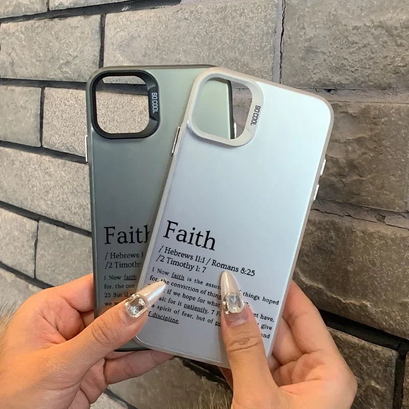 Faith iPhone Case