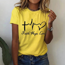 Afbeelding in Gallery-weergave laden, Faith Hope Love T-Shirt
