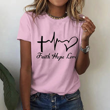 Afbeelding in Gallery-weergave laden, Faith Hope Love T-Shirt
