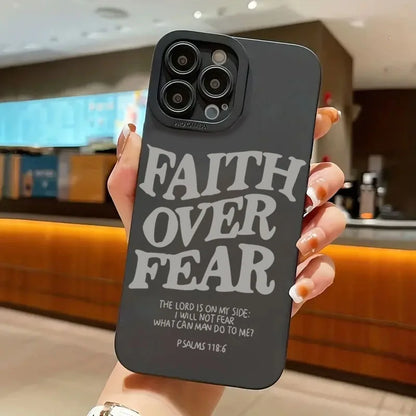 Faith Over Fear iPhone Case
