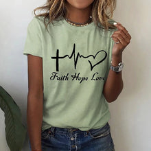 Afbeelding in Gallery-weergave laden, Faith Hope Love T-Shirt
