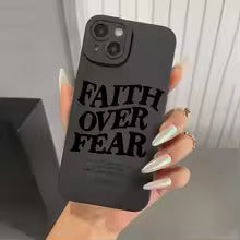 Faith Over Fear iPhone Case