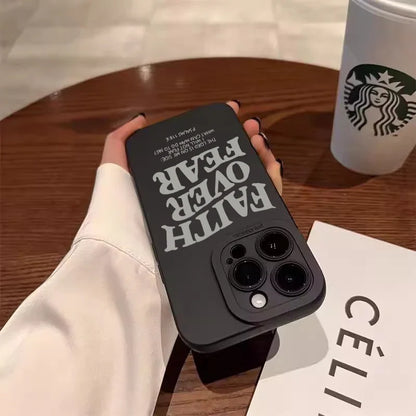 Faith Over Fear iPhone Case
