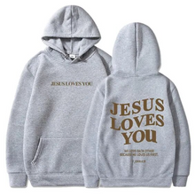 Afbeelding in Gallery-weergave laden, Jesus Loves You Hoodie
