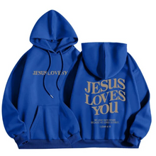 Afbeelding in Gallery-weergave laden, Jesus Loves You Hoodie
