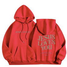 Afbeelding in Gallery-weergave laden, Jesus Loves You Hoodie
