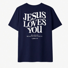 Afbeelding in Gallery-weergave laden, Jesus Loves You T-Shirt
