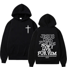 Afbeelding in Gallery-weergave laden, Jesus Died For Me Hoodie
